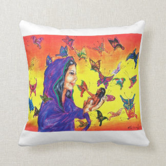 Creation Story Throw Pillow