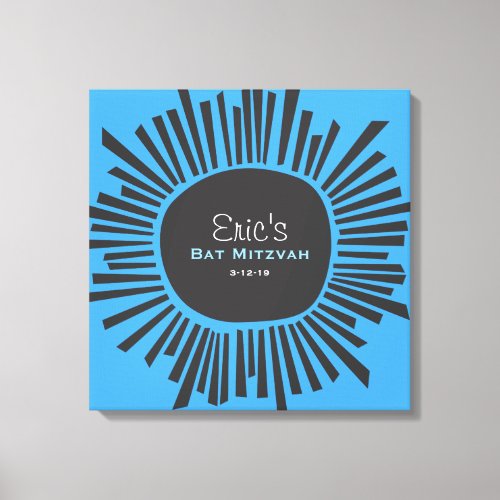 CREATION SUN Bat Bar Mitzvah Sign In Board