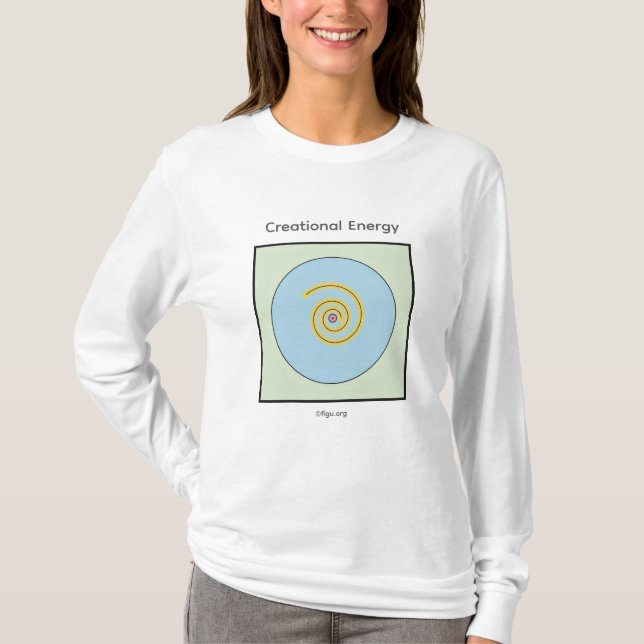 Creational Energy Symbol T-Shirt (Front)