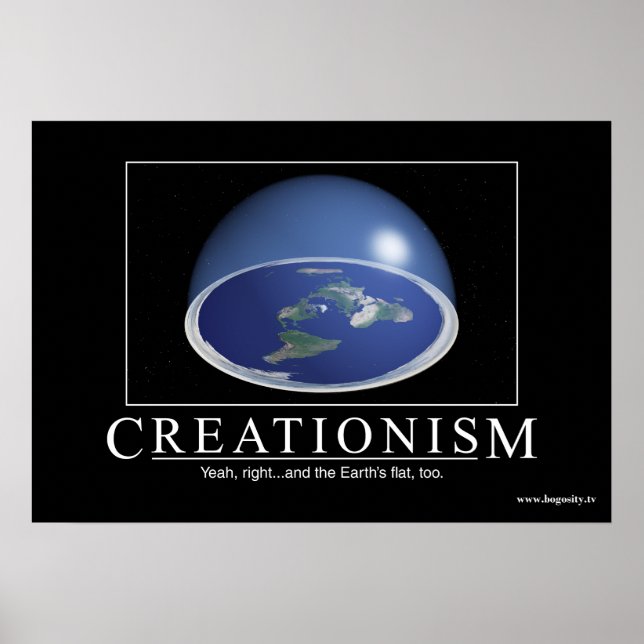 "Creationism" (Un-) Inspirational Poster (Front)