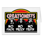 Creationists: Blind, Deaf, and Dumb! - (Front Horizontal)