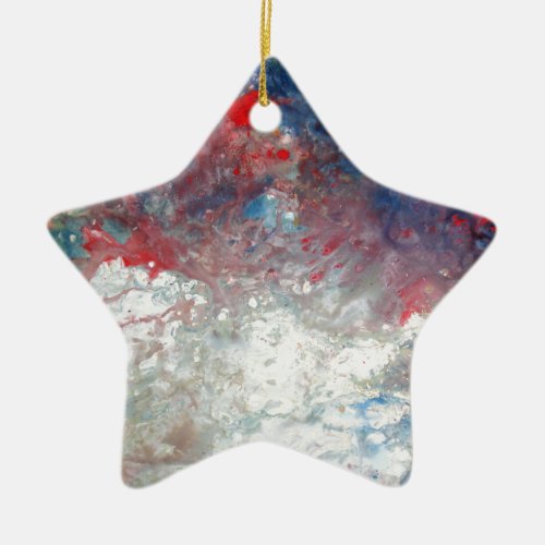 Creative Abstract Art Ceramic Ornament