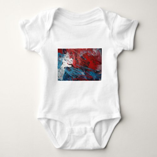 Creative Abstract Art Decor Baby Bodysuit