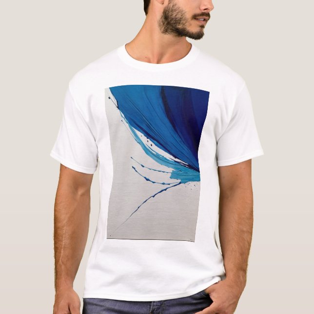 Creative Abstract Graphics T-Shirt, T-Shirt (Front)
