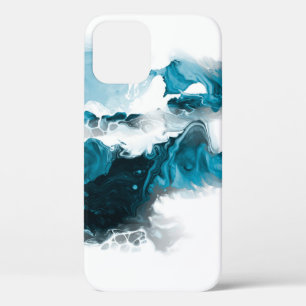 Creative abstract hand painted background, wallpap iPhone 12 case