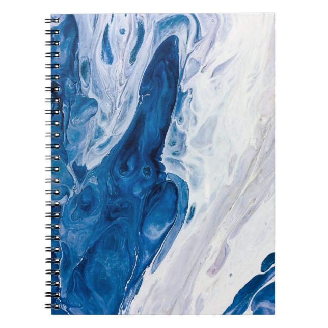 Creative abstract hand painted background, wallpap notebook (Front)