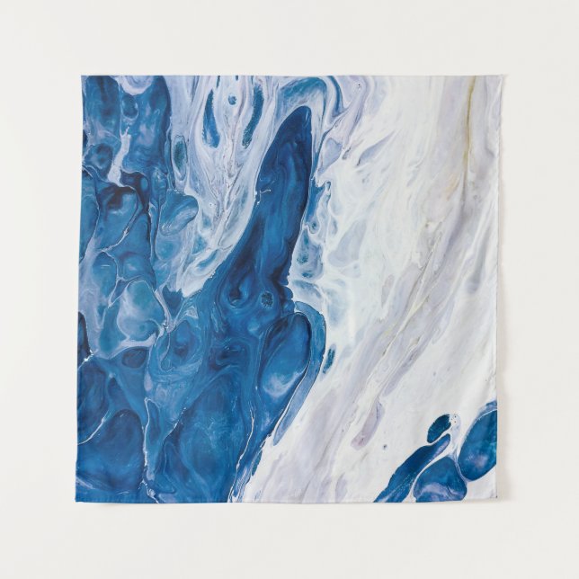 Creative abstract hand painted background, wallpap tapestry (Front)