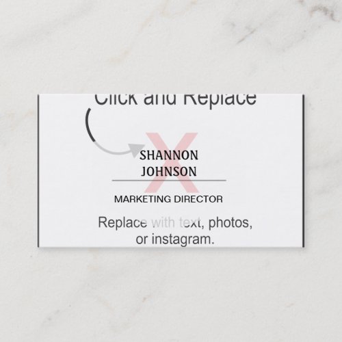 Creative and Artistic Professional Business Card