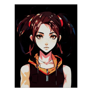 Creative Anime Wall Art Girls 23