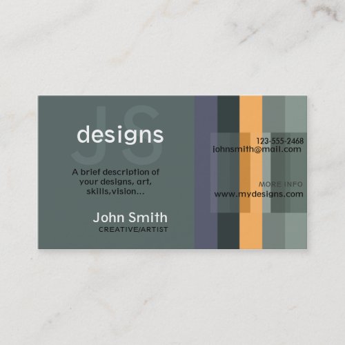 Creative/Artist Business Card