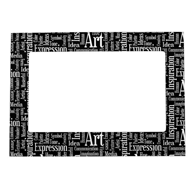 Creative Artist Inpiration Magnetic Frame (Front)