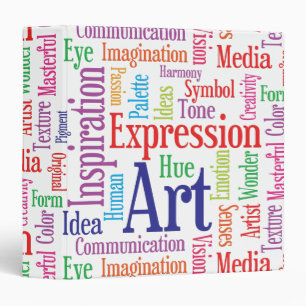 Creative Artist or Designer's Words of Inspiration Binder