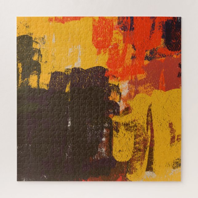 Creative artistic sketch, colorful texture. jigsaw puzzle (Vertical)