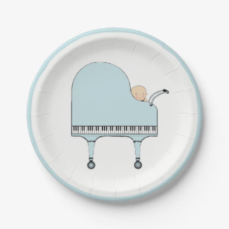 Creative Baby Shower Boy Paper Plates