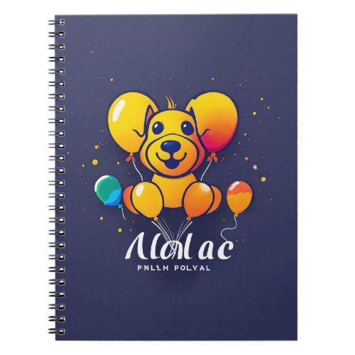 Creative Balloon Animal Notebook