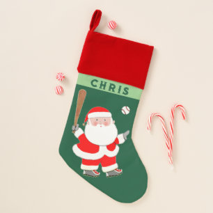 Creative Baseball Christmas Stocking