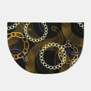 Creative Belts Greek Chains Mix Doormat
