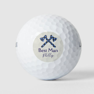Creative Best Man Lumberjack Golf Balls