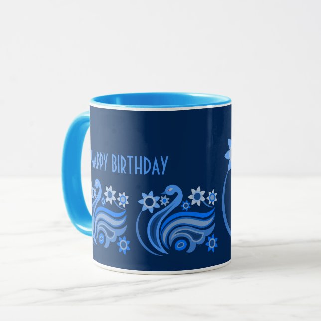 CREATIVE BIRD MUG FOR PRESENT (Front Left)
