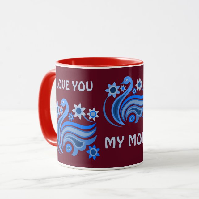 CREATIVE BIRD MUG FOR PRESENT (Front Left)