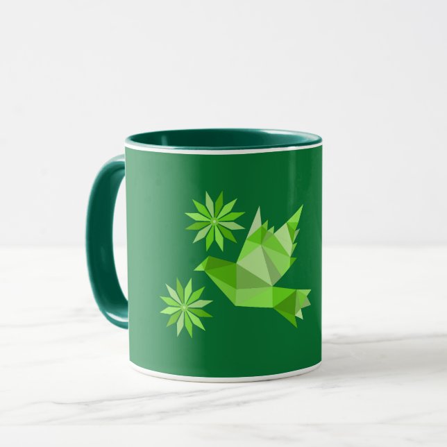 CREATIVE BIRD MUG FOR PRESENT (Front Left)