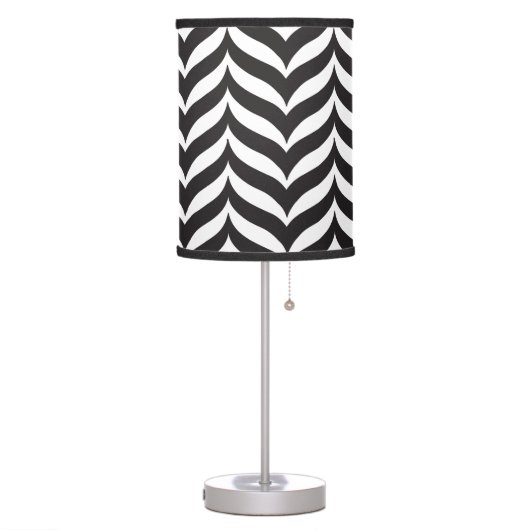 Creative Black Chevron Decorative Lamp (Left)