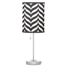 Creative Black Chevron Decorative Lamp