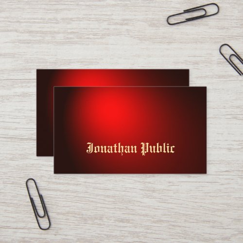 Creative Black Red Tattoo Art Artist Tattooist Business Card