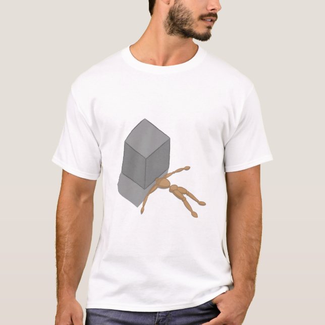 Creative Block - White T-Shirt (Front)