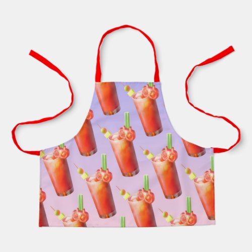 Creative Bloody Mary Cocktail Apron