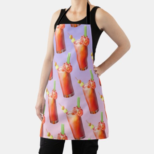 Creative Bloody Mary Cocktail Apron