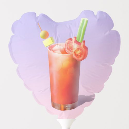 Creative Bloody Mary Cocktail Balloon