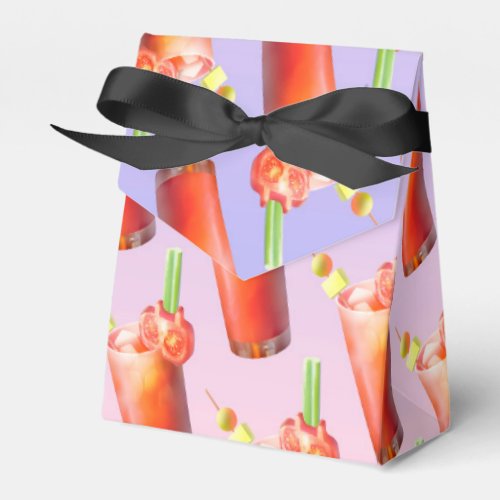 Creative Bloody Mary Cocktail Favor Boxes