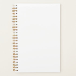 Creative Bold Colorful Letters Hardcover Planner