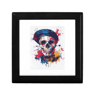 Creative Bones � Funny Artist Skull Gift Box