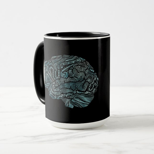 Creative Brain Mug (Front Left)