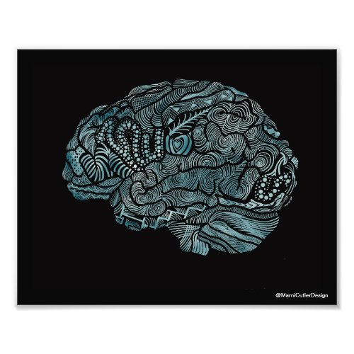 Creative Brain Photo Print