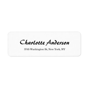 Creative Brush Calligraphy Minimalist Professional Label