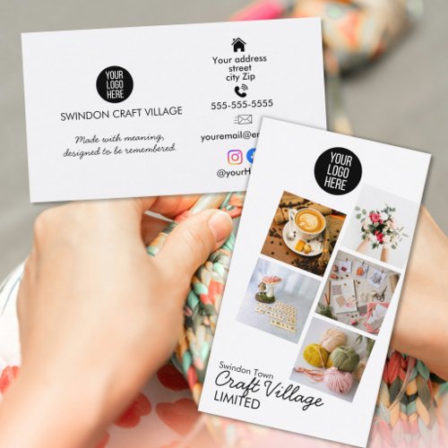 Creative Business Photo Portfolio craft sewing Card