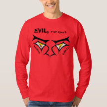 Creative Cartoon Eyes Look Into Your Soul T-Shirt