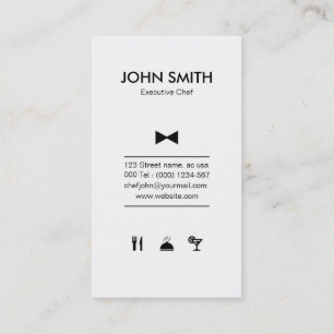 Creative Chef Business Card