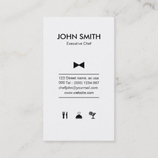 Creative Chef Business Card
