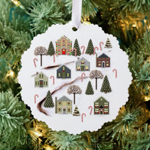 Creative Christmas Ornament Card