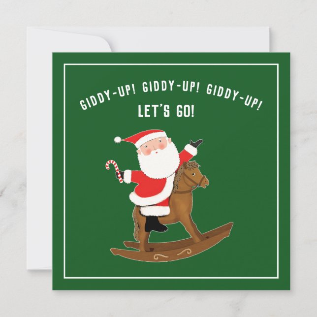 Creative Christmas Party Invitations (Front)