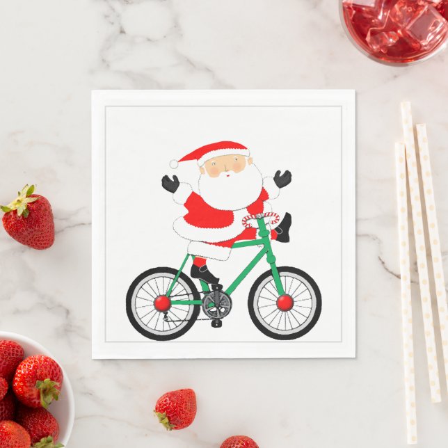 Creative Christmas Party Napkins (Insitu)