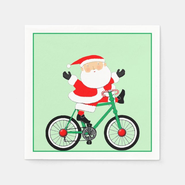 Creative Christmas Party Napkins (Front)