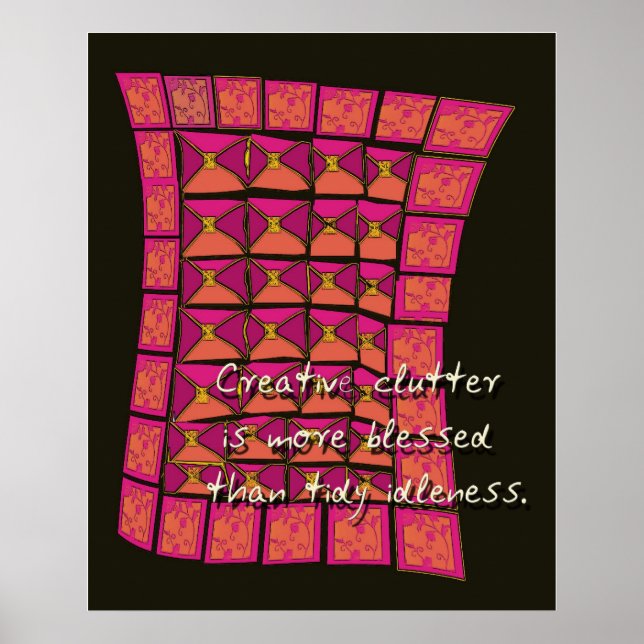 creative clutter poster (Front)