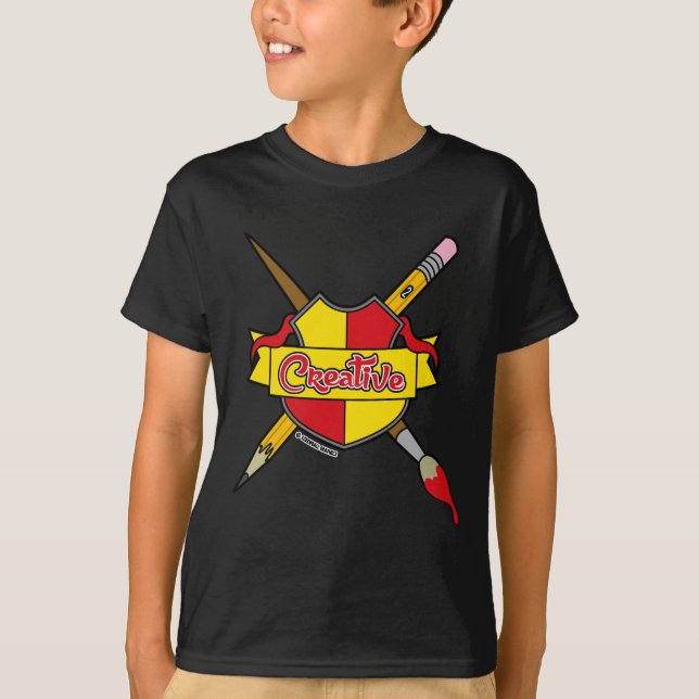 Creative Coat of Arms T-Shirt (Front)