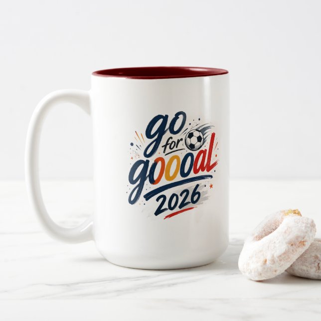 Creative Color Splash Two-Tone Coffee Mug Collecti (With Donut)