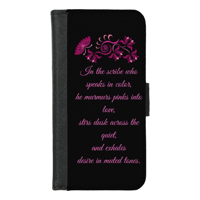 CREATIVE COLOUR PLAYING ART FOR GIFT  Case-Mate iP iPhone Wallet Case (Front)